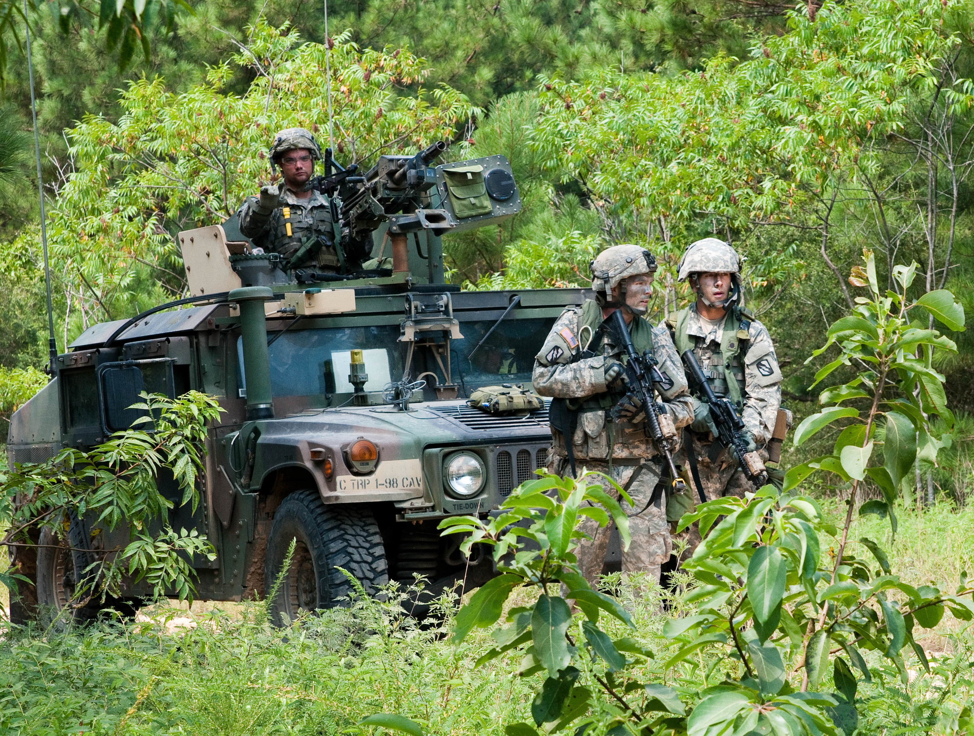 Mississippi National Guard in the Field