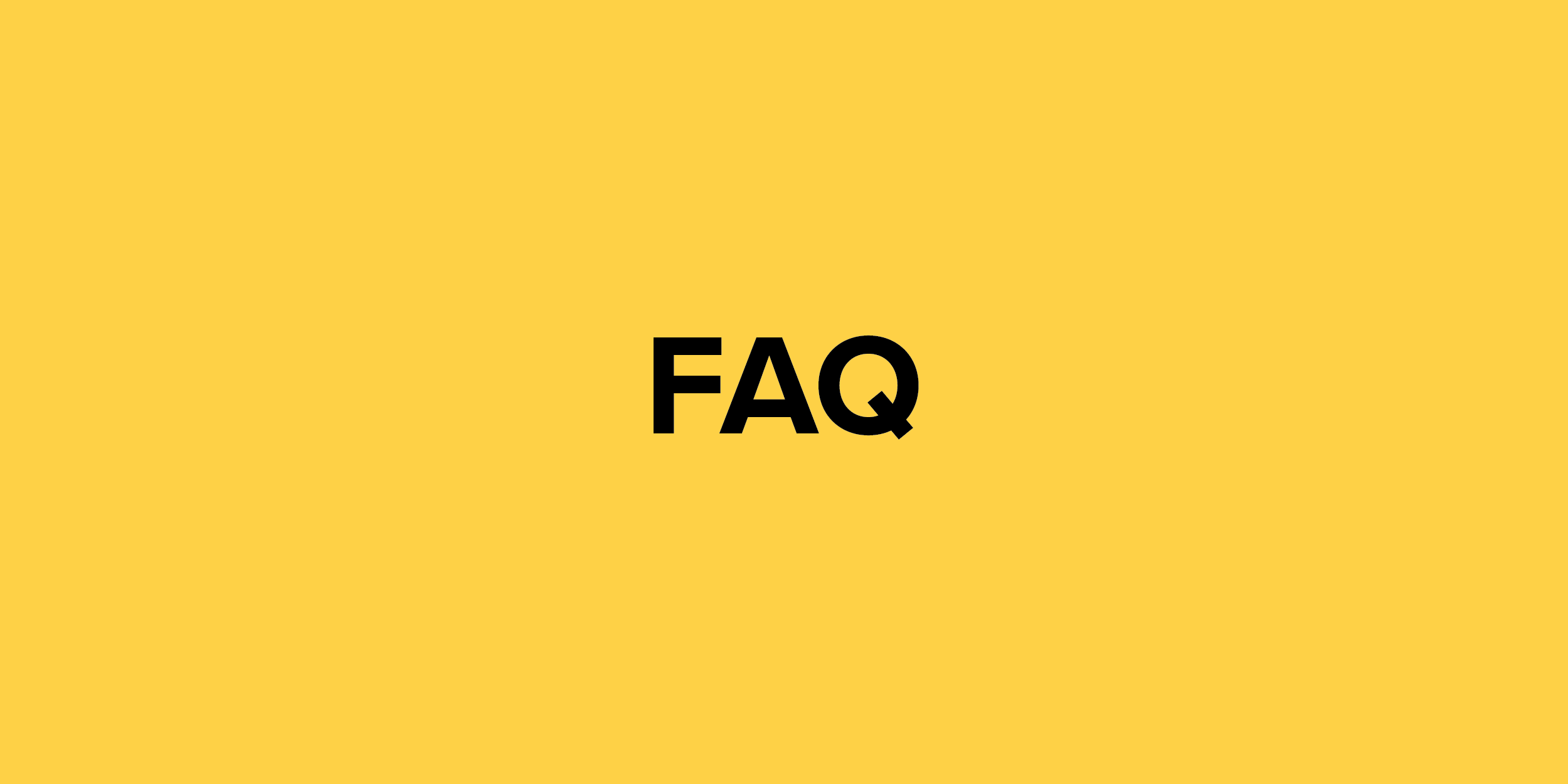 FAQ