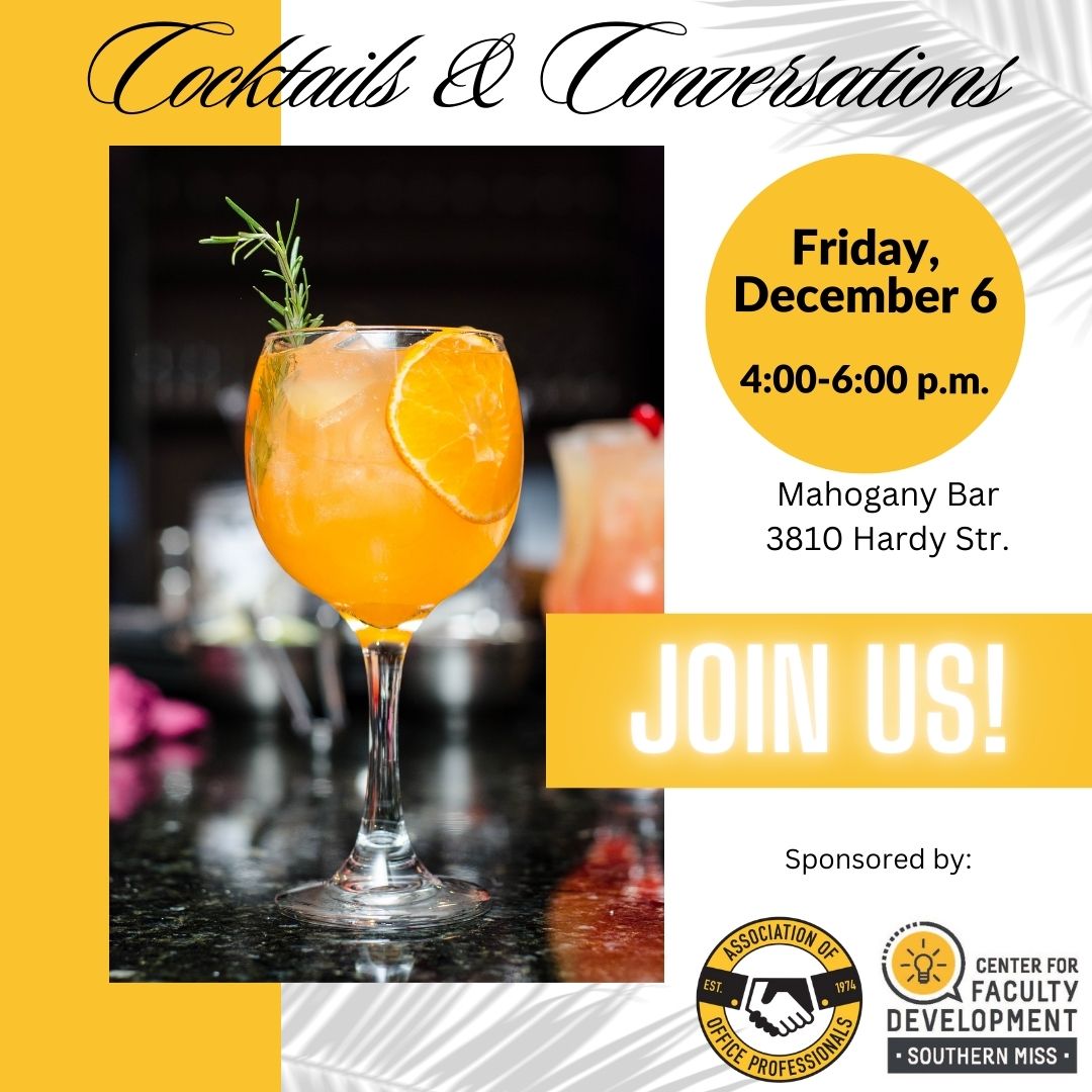 Cocktails & Conversations Event