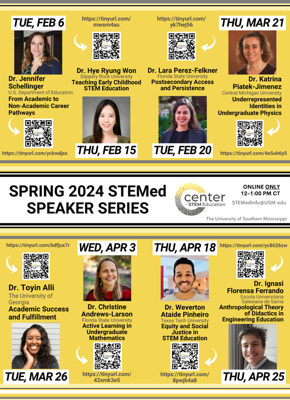 Spring 2024 Speaker Series