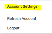 Qualtrics Account Settings