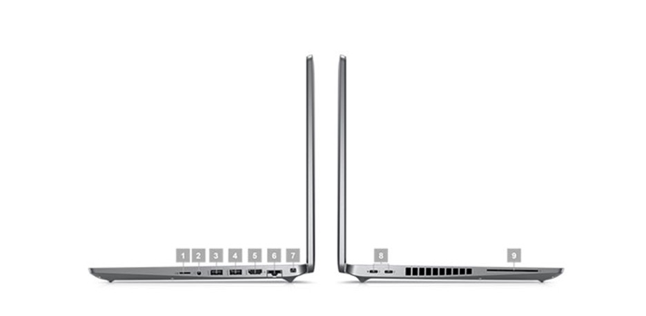 Dell 15in Latitude Notebook Ports