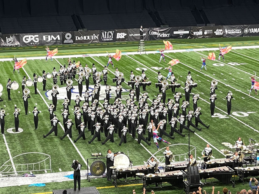 Drum Corps International performance