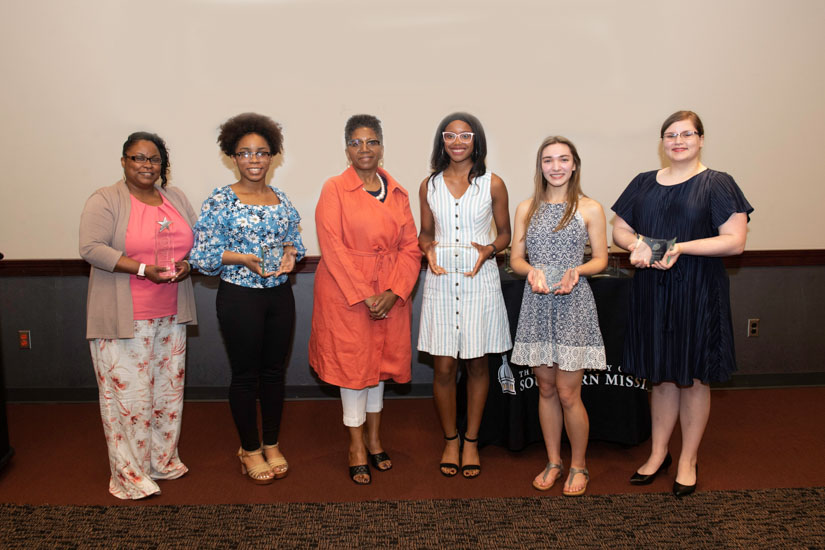 Pictured left to right: Kristi Jernigan (Educator), Kristin Jernigan, Willie Jones (Guest Speaker), Micah Hill, Jillian LaRosa, and Jenna Kasselman  