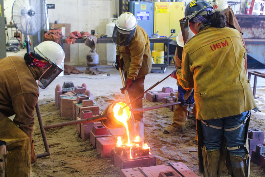 USM Iron Pour