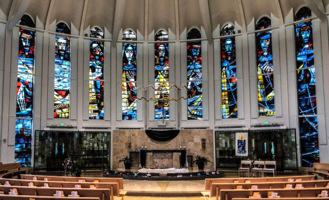 Interior of St. Michael Catholic Church in Biloxi 