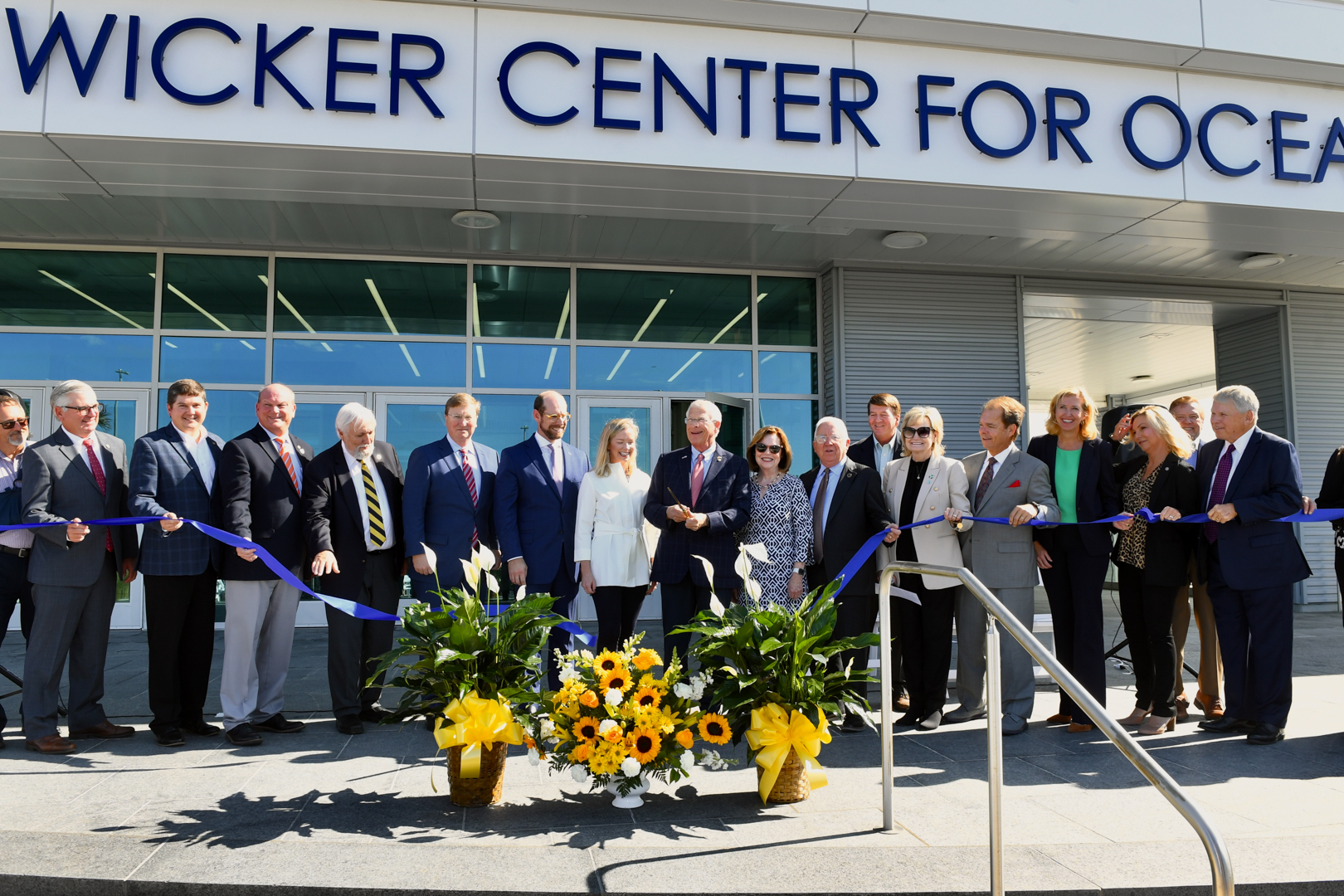 Wicker Ribbon Cutting