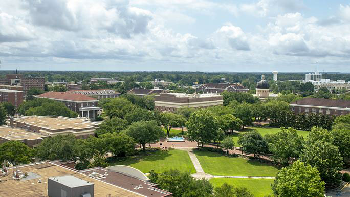 Aerial Campus View