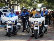 Motors and Bikes Lead Eagle Walk