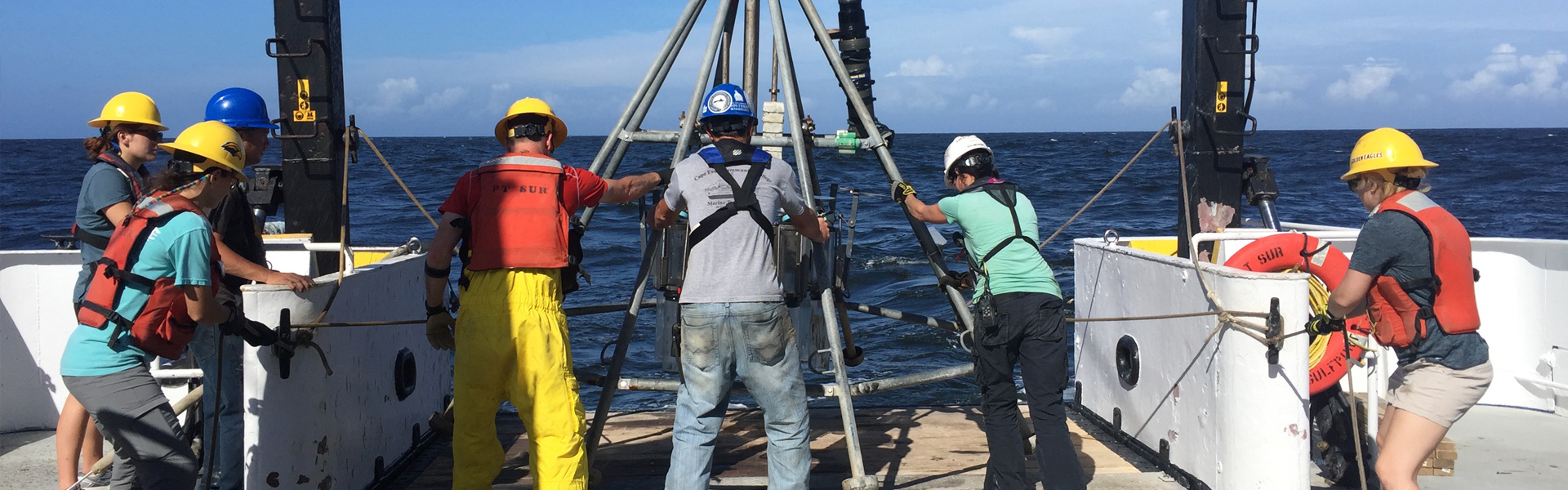 Onboard R/V Point Sur